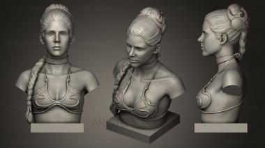 Busts and bas-reliefs of famous people (BUSTC_0563) 3D model for CNC machine